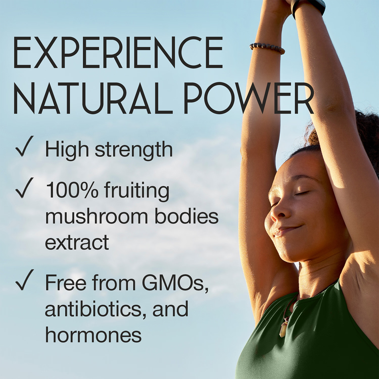 SuperSelf organic Lion's Mane mushroom supplement 30 capsules, UK version
