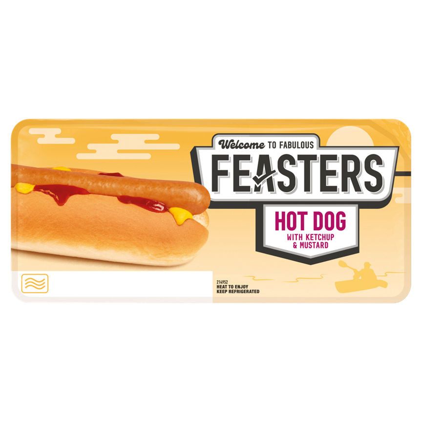 Feasters Hot Dog GOODS ASDA   