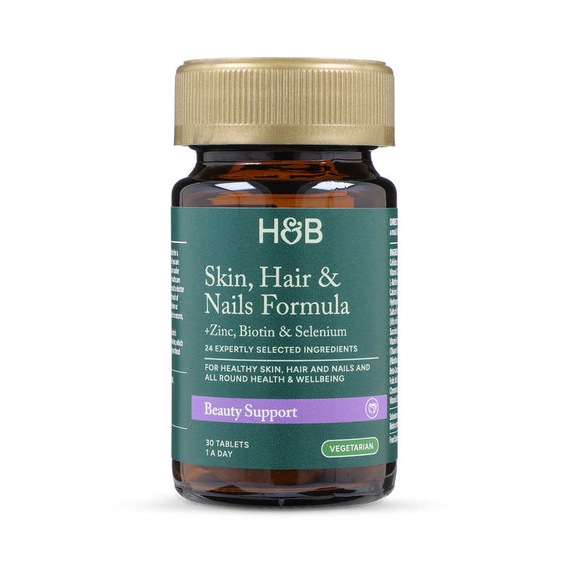 Holland & Barrett Skin Hair Nails Formula 30 Tablets, UK version