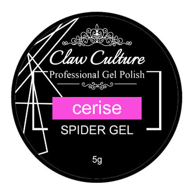 Superdrug Claw Culture Spider Gel Nail Polish Cerise 5g- Buy online at McGrocer