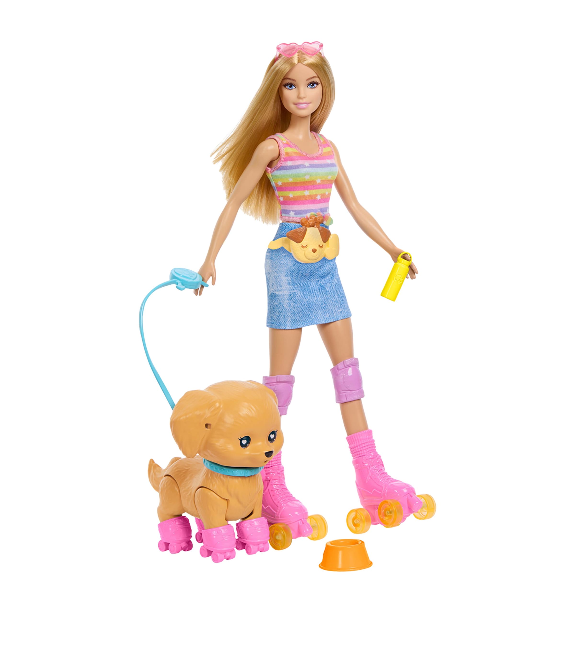 Barbie Skate and Run Pup Doll set with accessories - British product
