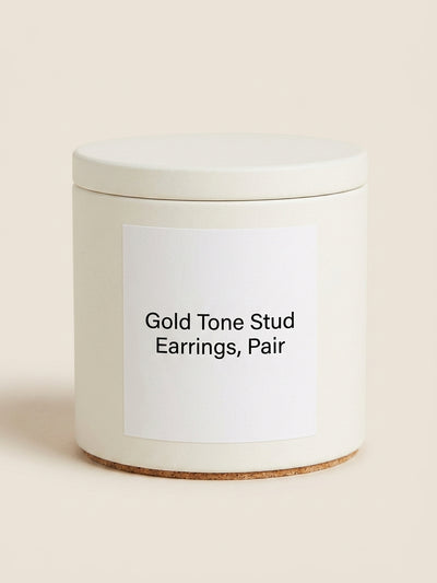 John Lewis Susan Caplan Pre-Loved Givenchy Logo Round Clip-On Earrings- Buy online at McGrocer