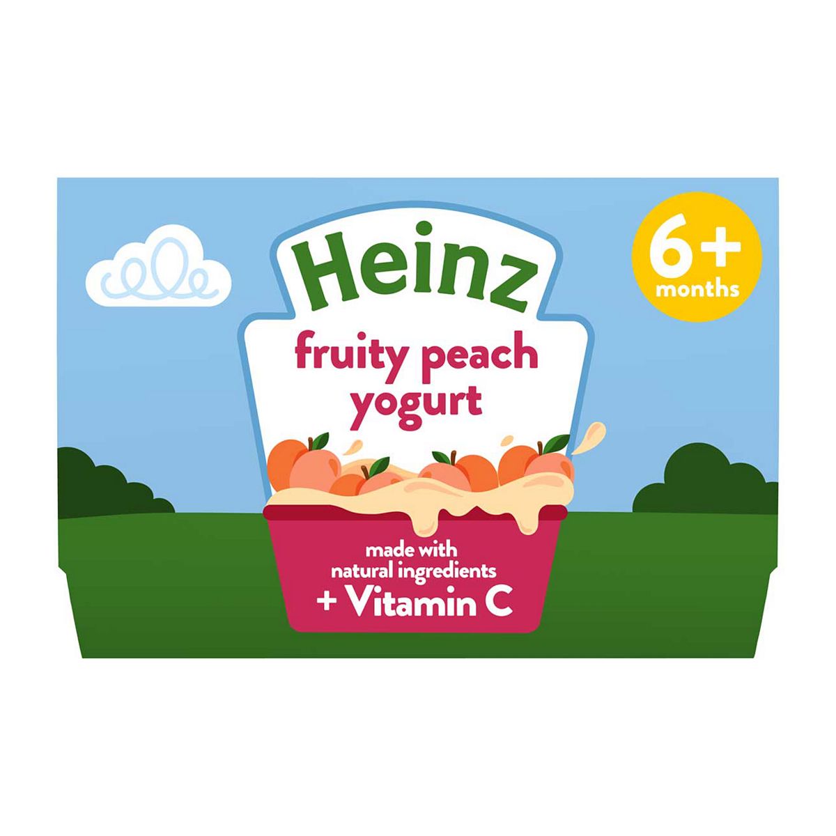 Heinz Fruit Medley Custard Pots Baby Food 6+ Months 4x 100g GOODS Boots   