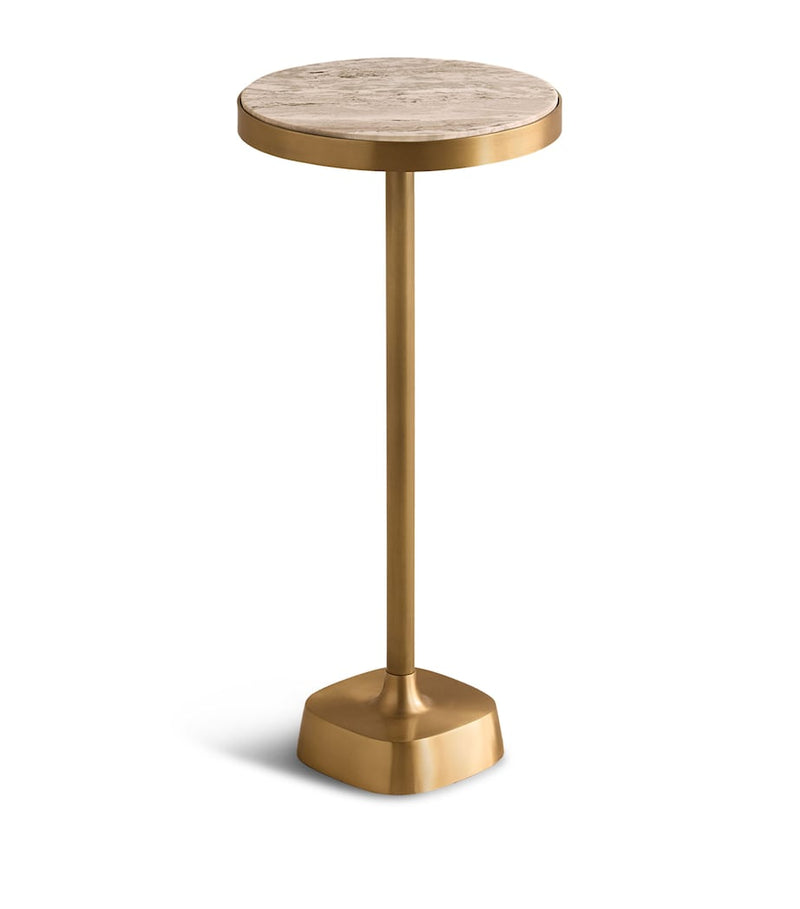 Table d'appoint Arlon Soho Home en marbre Terra Bianca (marque britannique)