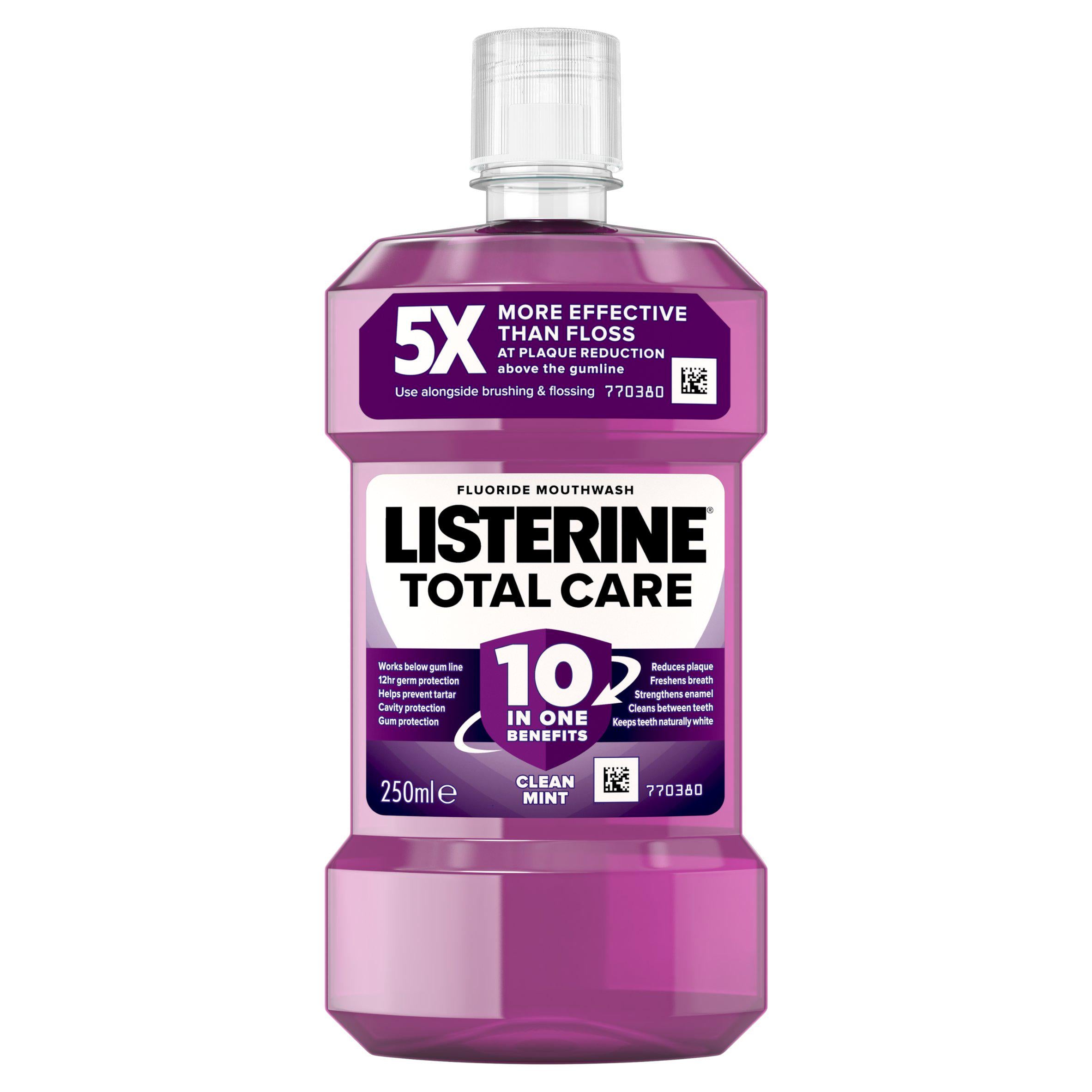 Listerine Total Care Mouthwash 250ml GOODS Sainsburys   