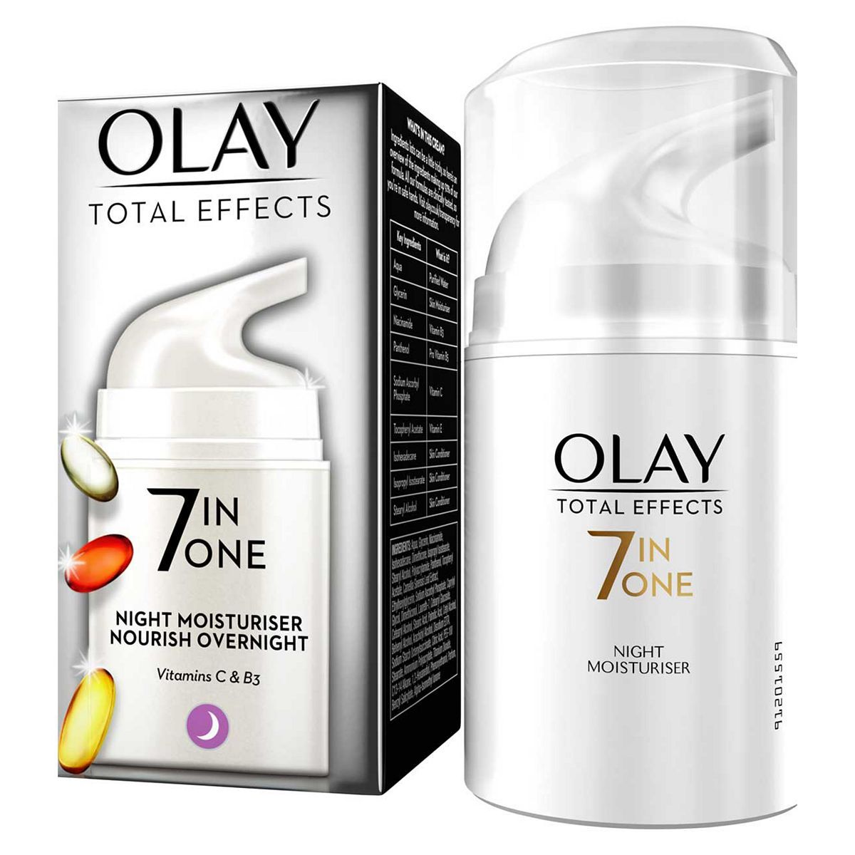 Olay Total Effects Anti-Ageing 7in1 Night Firming Moisturiser 50ml GOODS Boots   