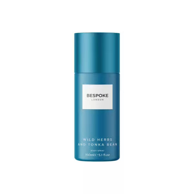 Superdrug Bespoke London Wild Herbs & Tonka Bean Body Spray 150ml- Buy online at McGrocer
