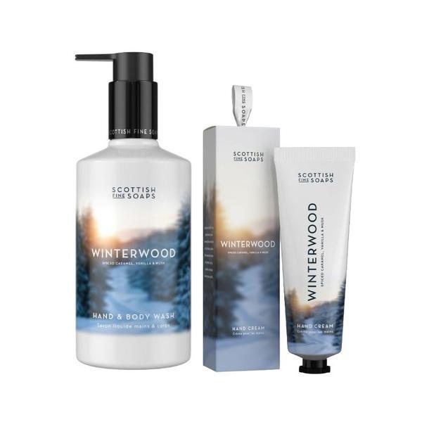 Scottish Fine Soaps Winterwood Duo hand care set, UK version