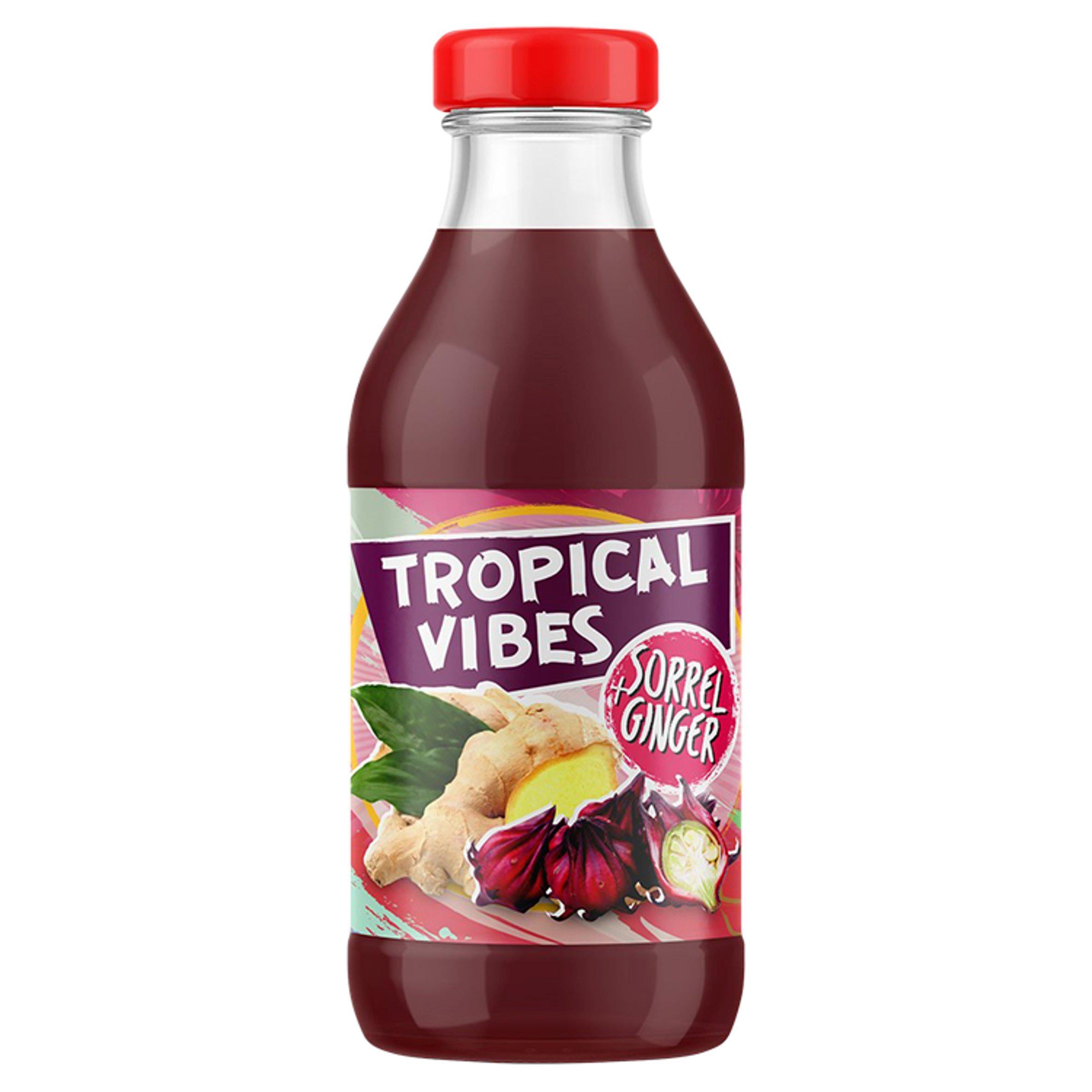 Tropical Vibes Sorrel + Ginger 300ml GOODS Sainsburys   