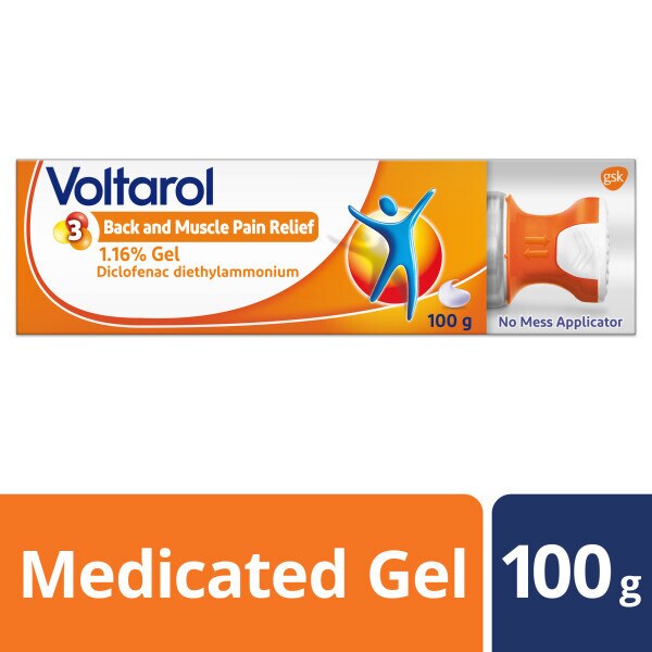 Voltarol Back & Muscle Pain Relief 1.16% Gel 100g GOODS Superdrug   