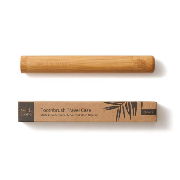 Wild & Stone | Bamboo Toothbrush Travel Holder - Adult GOODS Superdrug   