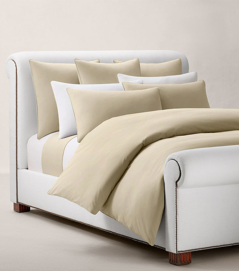 Ralph Lauren Cotton Player Super King flat sheet 270cm x 280cm, imported from the UK