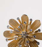 Miu Miu crystal-embellished floral ring - British product