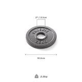 Phoenix Fitness weight plate 2.5kg 2 inch - British product