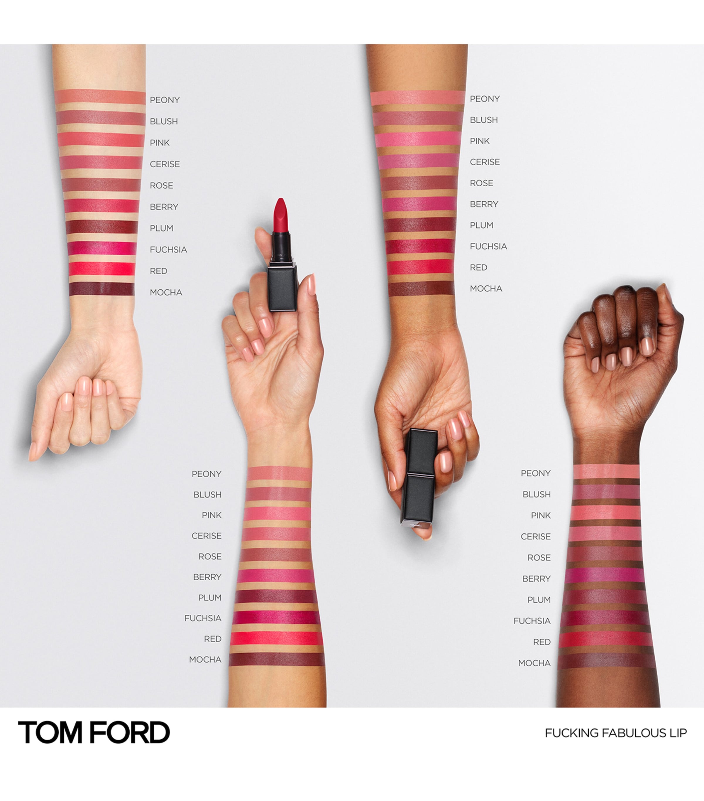 TOM FORD lipstick (British brand)