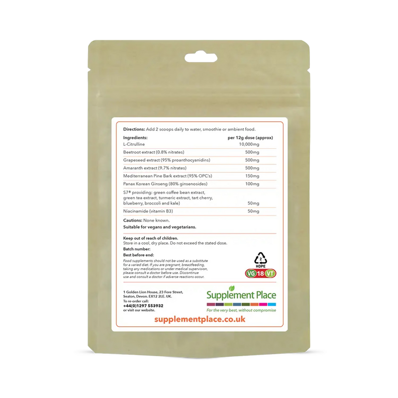 Supplement Place N.O. Max Powder 500g (British brand)