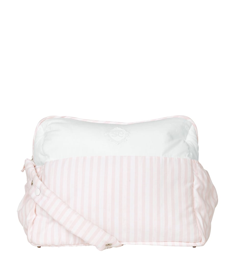 Tartine et Chocolat striped changing bag with mat, UK version