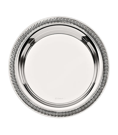 Christofle Malmaison Silver-Plated Bottle Coaster 15cm