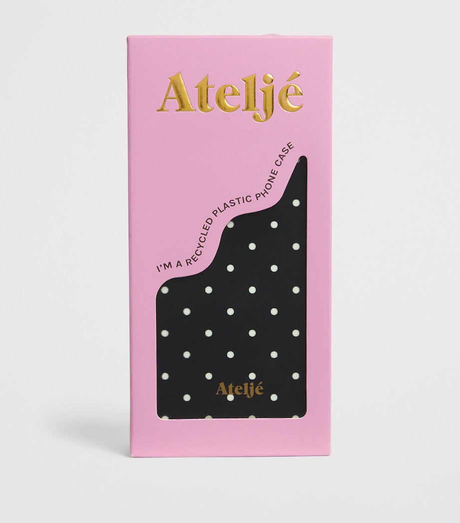 ATELJE Recycled Polka-Dot iPhone 15 Pro Case - British product