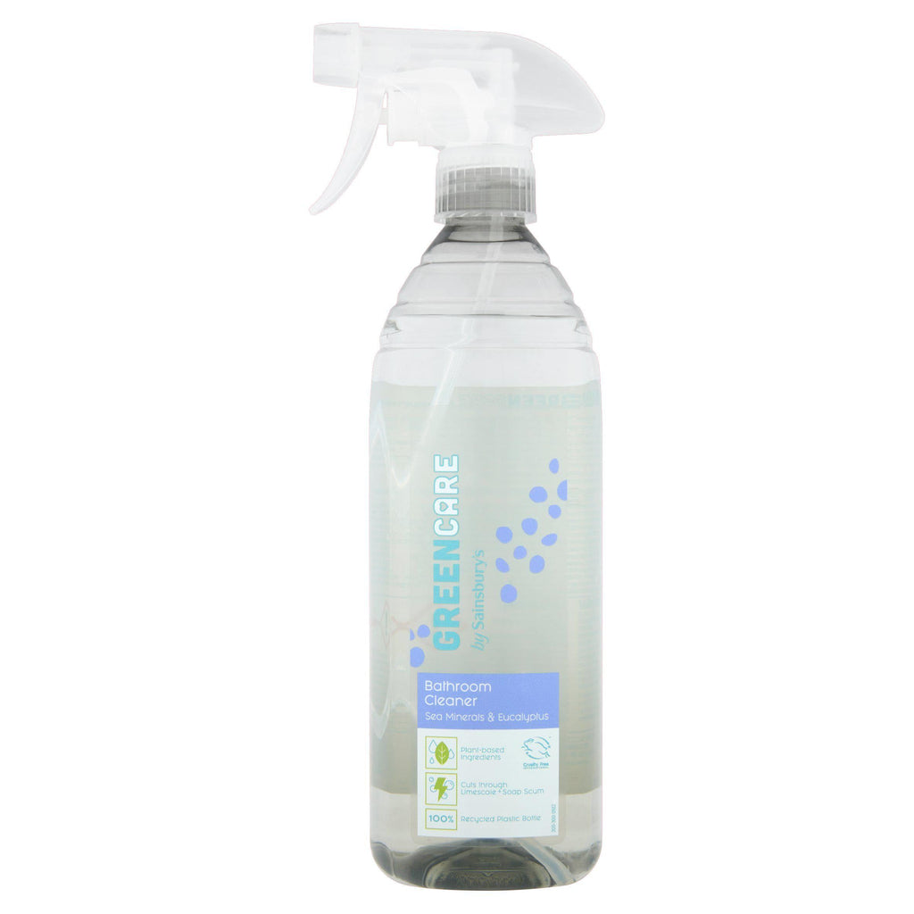 Sainsbury's Greencare Bathroom Cleaner Sea Minerals & Eucalyptus 750ml