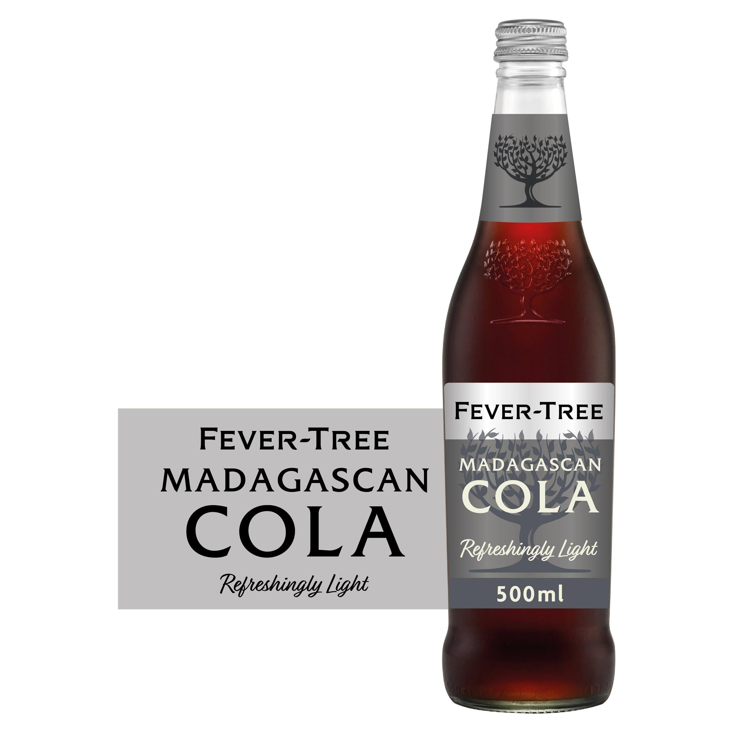 Fever-Tree Refreshingly Light Madagascan Cola 500ml Mixers Sainsburys   