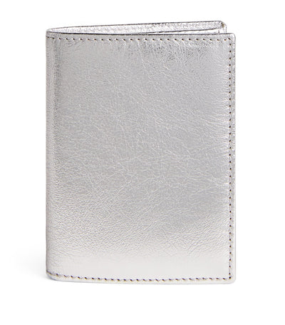 Harrods Comme Des Garçons Wallet Leather Folding Card Holder- Buy online at McGrocer