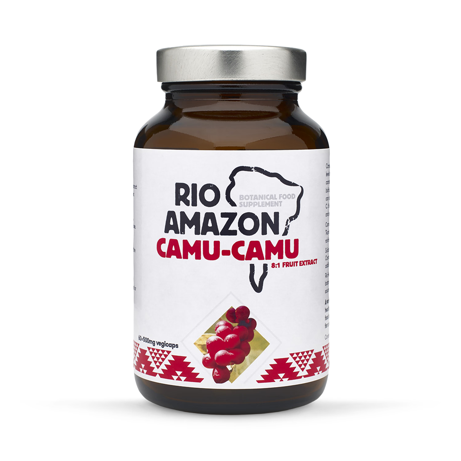 Rio Amazon Camu-Camu extract 8:1 500mg 60 vcaps (British brand)
