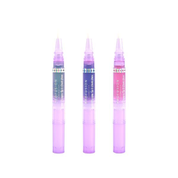 Profusion colour changing lip and cheek gloss (British brand)