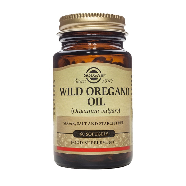 Solgar Wild Oregano Oil 60 Softgels