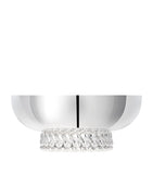 Christofle silver-plated Babylone bowl 17cm - British product