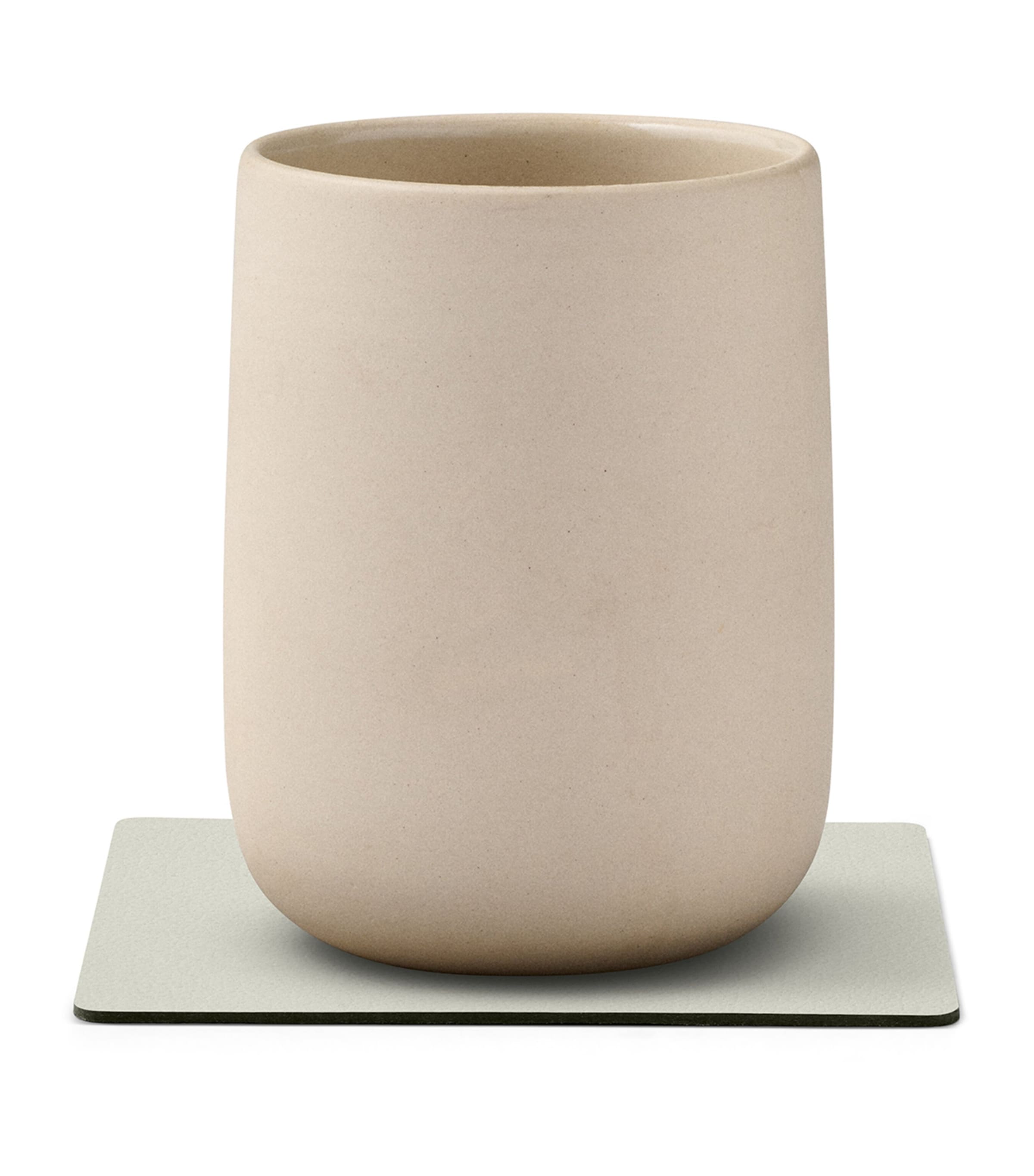 LIND DNA square Nupo glass coasters set of 4, UK version