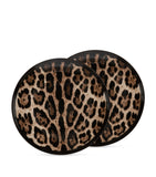 Dolce&Gabbana leopard print bread plates 17cm - British product