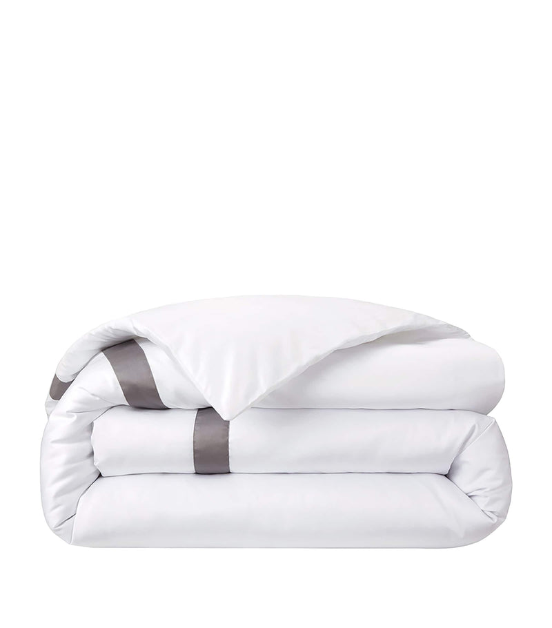 Yves Delorme king duvet cover in organic cotton sateen, 240x220cm (British brand)