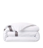 Yves Delorme king duvet cover in organic cotton sateen, 240x220cm (British brand)