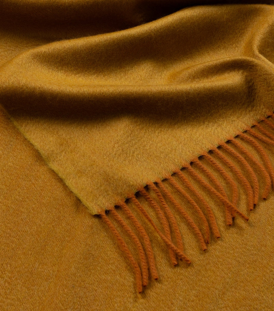 Begg x Co Kaschmirdecke Arran Solid 147x183cm, importiert aus Großbritannien