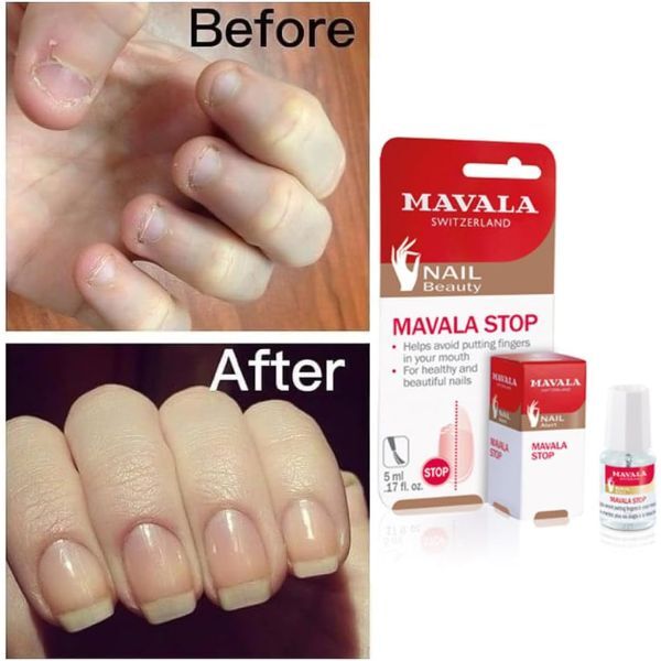 Mavala Stop Nail Biting Deterrent 5ml, imported from the UK