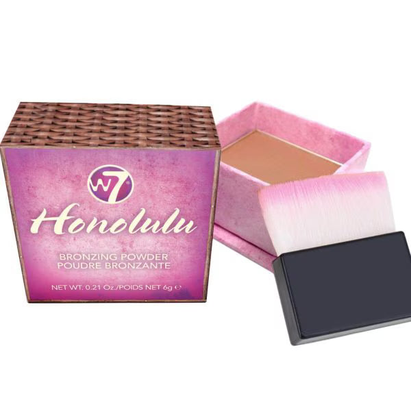 W7 Honolulu bronzer compact box for makeup bags (British brand)