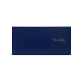 Silk Addict mulberry silk sleep mask navy, UK version