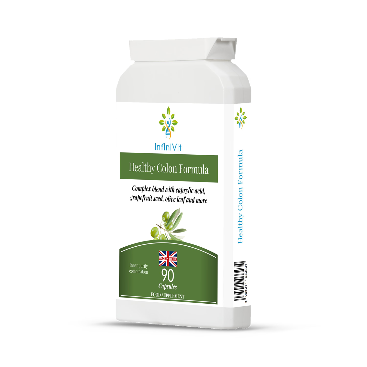 InfiniVit Healthy Colon Formula 90 capsules, UK version