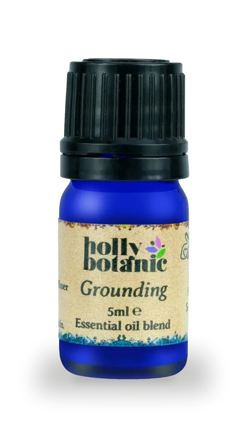 Holly Botanic grounding essential oil blend 5ml - British product