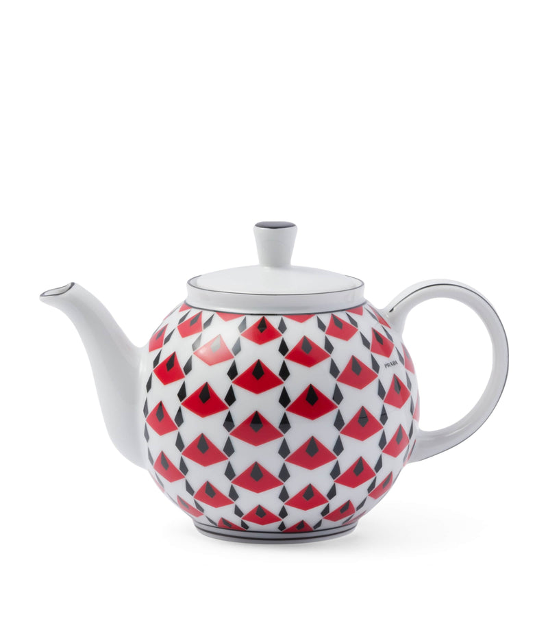 Prada Porcelain Vienna teapot, imported from the UK