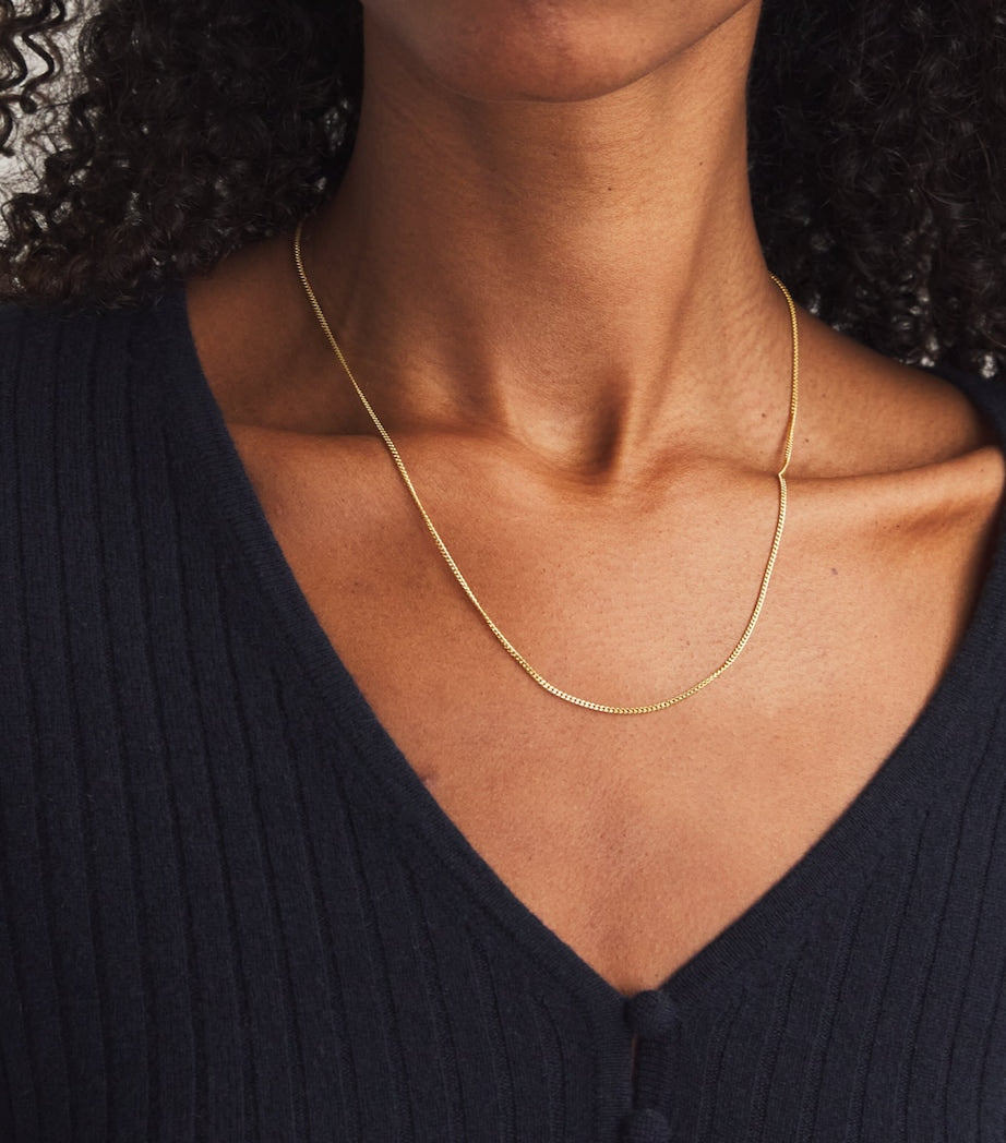Astrid & Miyu Bold Miyu gold necklace - British product