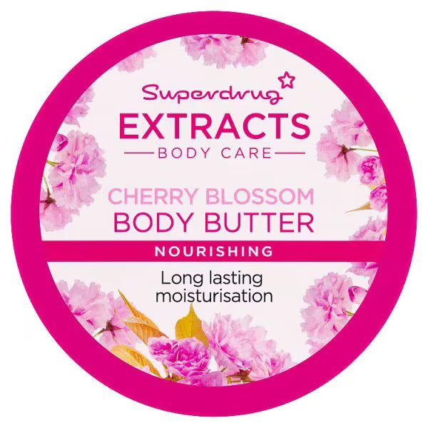 Superdrug Extracts Cherry Blossom Body Butter (British brand)