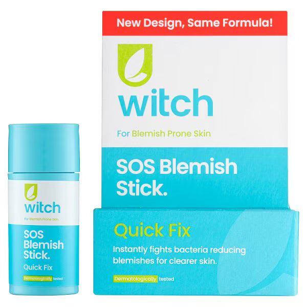 Witch Naturally Clear Blemish Stick 10g tube (British brand)