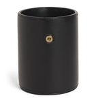 Harrods leather pen pot, UK version
