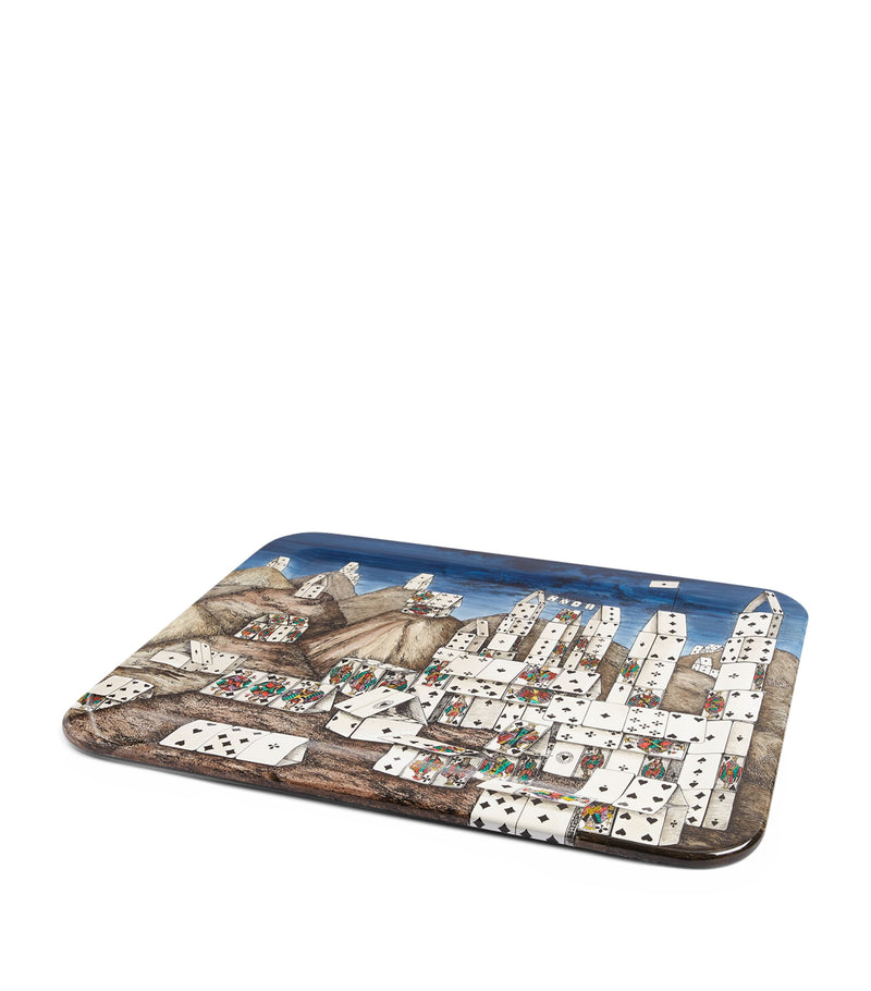 Fornasetti Città di Carte decorative tray 48cm x 60cm - British product