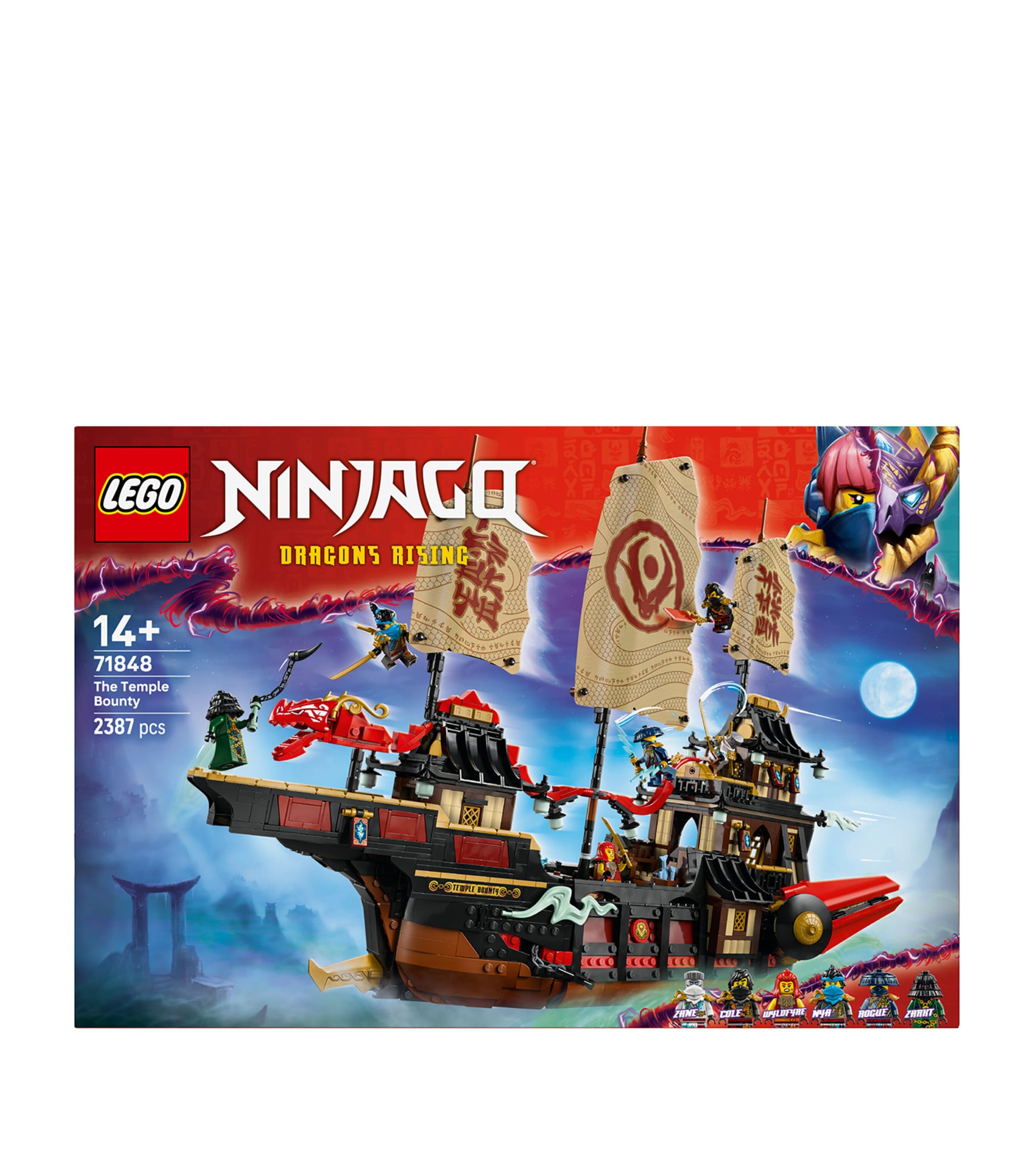LEGO Ninjago The Temple Bounty building set, UK version