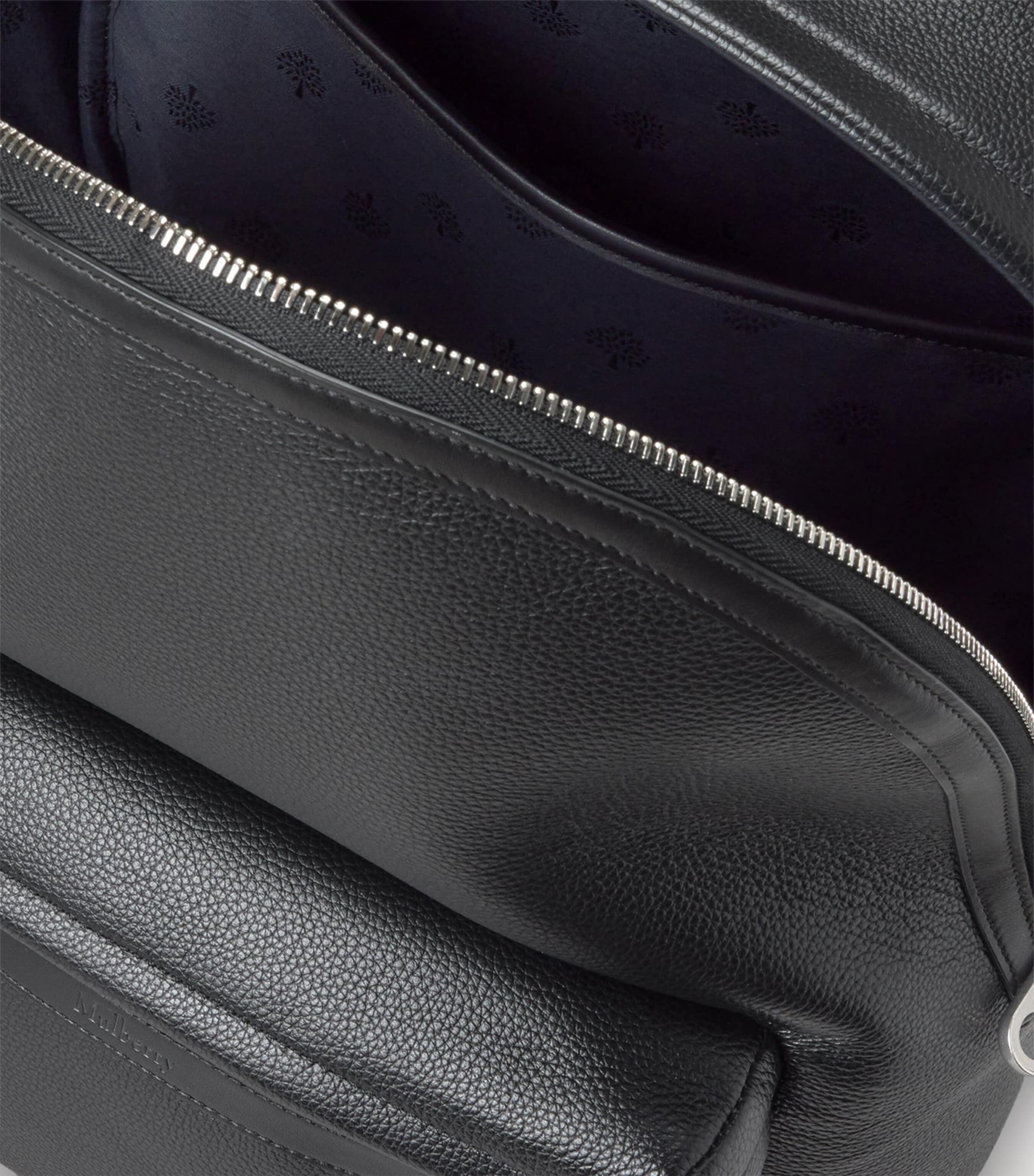 Mulberry Heritage backpack grained leather H40cm, imported from the UK