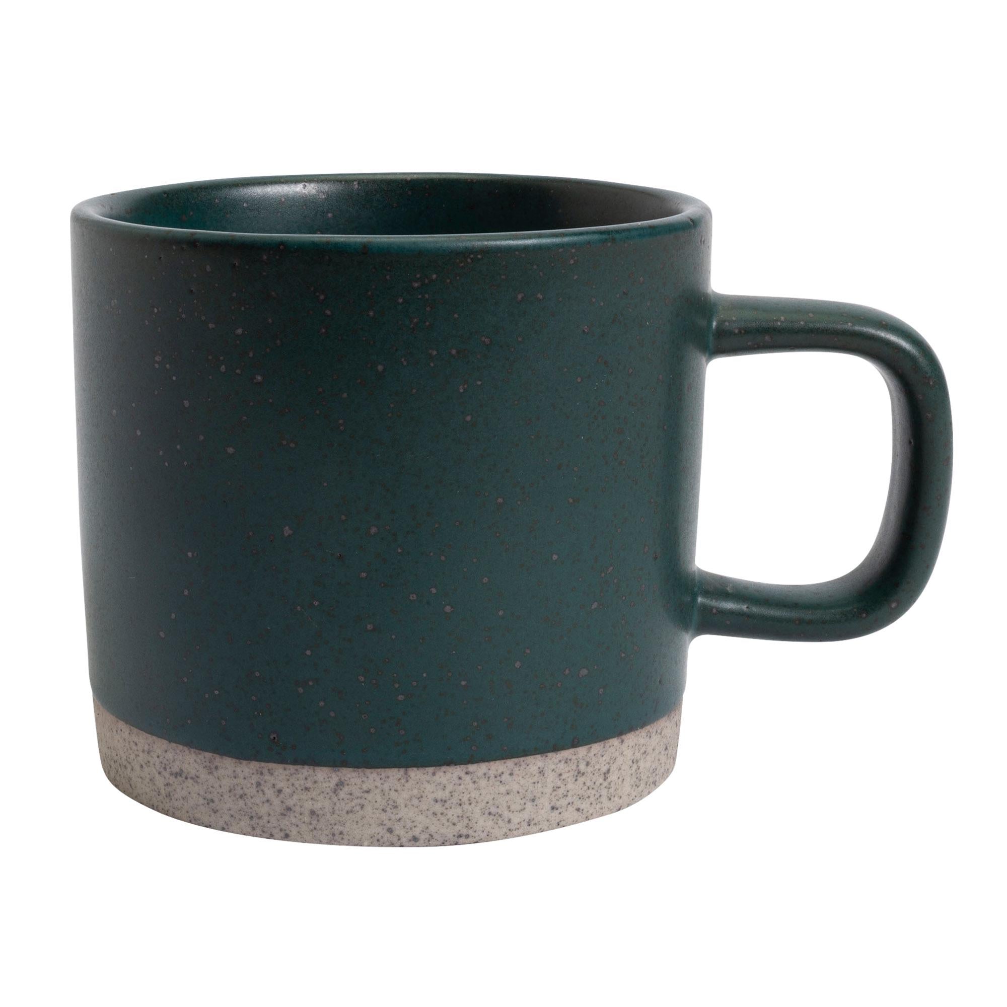 Habitat Raw Base Espresso Cup Teal GOODS Sainsburys   