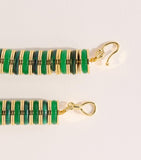 Eddie Borgo Lenox necklace jade malachite gold plated (British brand)